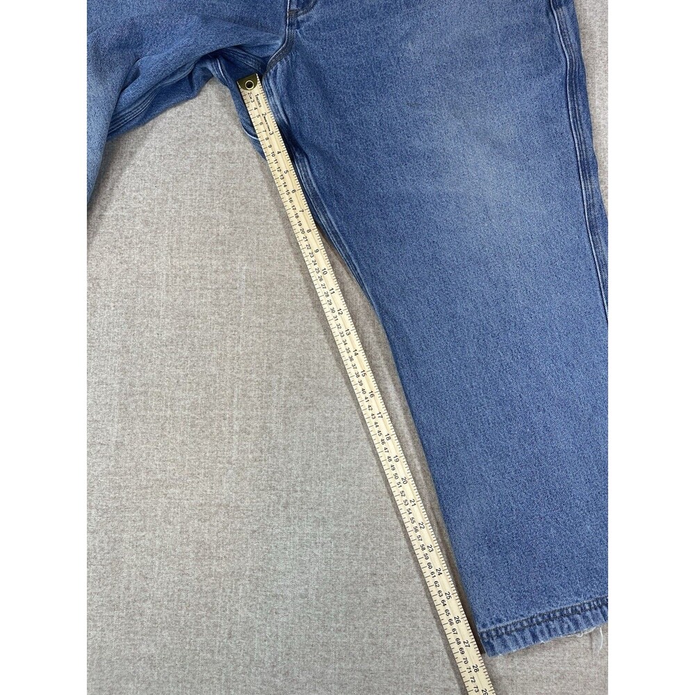 DULUTH Trading Co Men's Blue Relaxed Fit Heavy Casual Utility Jeans Size 48x28 - Picture 3 of 7